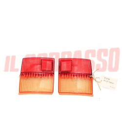 PLASTICHE FANALI FARI POSTERIORI DESTRO SINISTRO AUTOBIANCHI A112 1 2 S + ABARTH