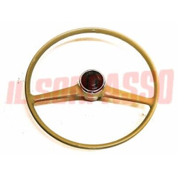 VOLANTE STERZO + PULSANTE CLACSON FIAT 600 D + MULTIPLA ORIGINALE