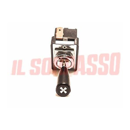 INTERRUTTORE TONDO VENTOLA RISCALDAMENTO ALFA ROMEO GIULIA GT DUETTO ORIGINALE .