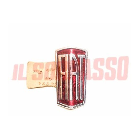 STEMMA FREGIO SCRITTA ANTERIORE FIAT 1400 1 SERIE ORIGINALE