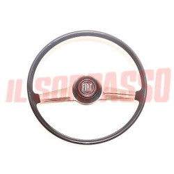 VOLANTE STERZO + PULSANTE CLACSON FIAT 850 COUPE 1 SERIE ORIGINALE