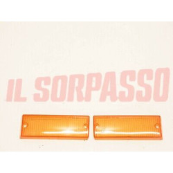 PLASTICHE FANALINI ANTERIORI ALFA ROMEO ALFETTA GTV 2000 BERLINA 2000 ORIGINALI