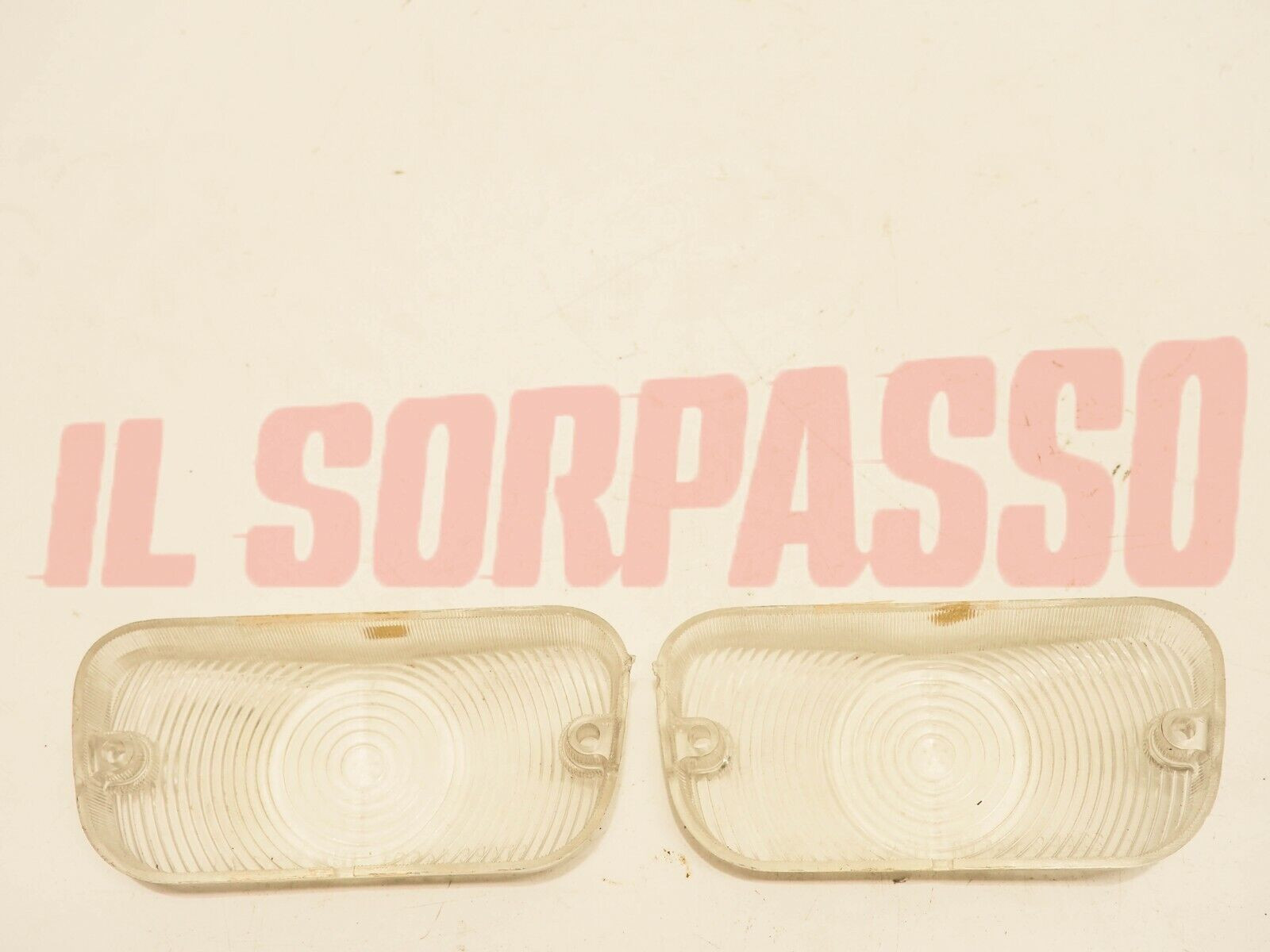 Coppia Fanalini Lucciole Frecce Laterali Per Fiat 500 F L R Colore Bianco - AutoStore24