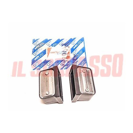 FANALINI LUCI TARGA DESTRO SINISTRO FIAT 132 2000 ORIGINALI CARELLO