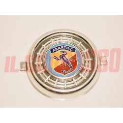 STEMMA FREGIO EMBLEMA ANTERIORE ROSONE FIAT 600 - 750 ABARTH ORIGINALE