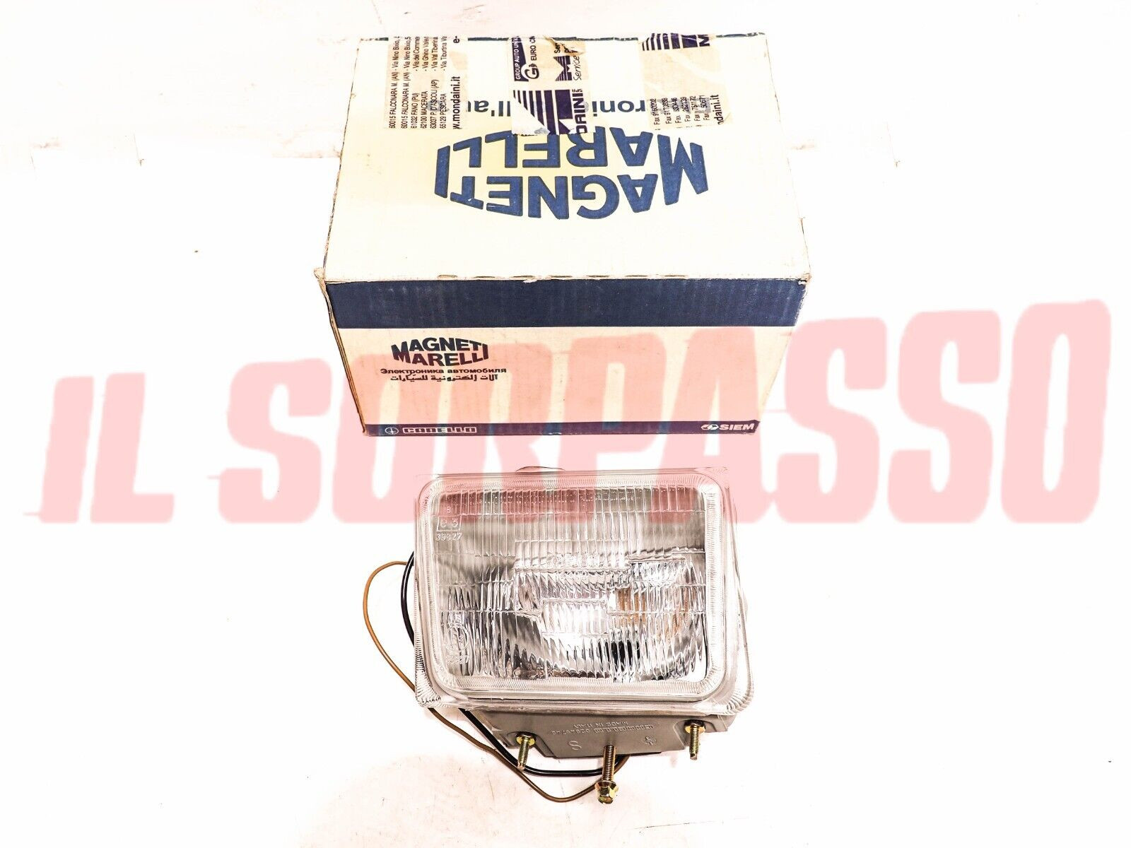 FARO FANALE FENDINEBBIA SINISTRO SIEM FIAT RITMO 130 TC ABARTH ORIGINALE FARO FANALE FENDINEBBIA SINISTRO SIEM FIAT RITMO 130 TC ABARTH ORIGINALE