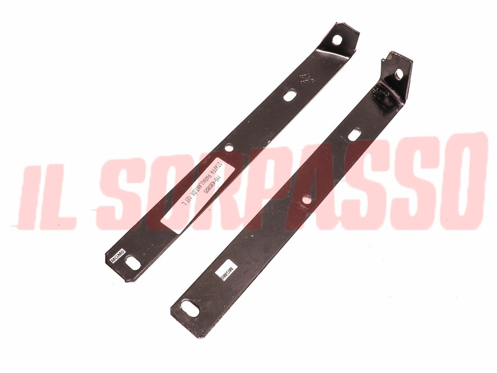 STAFFE PARAURTI ANTERIORI DESTRA + SINISTRA FIAT 127 L ORIGINALI STAFFE PARAURTI ANTERIORI DESTRA + SINISTRA FIAT 127 L ORIGINALI