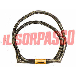 GUARNIZIONE VETRO LUNOTTO POSTERIORE FIAT 1100 R INSERTO A OMEGA