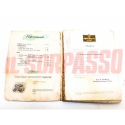 LIBRETTO USO E MANUTENZIONE ALFA ROMEO GIULIETTA BERLINA SPRINT SPIDER SS SZ