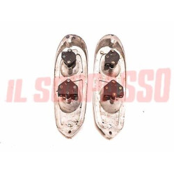 FANALI FARI POSTERIORI DESTRO SINISTRO FIAT 600 2 SERIE ORIGINALI ALTISSIMO