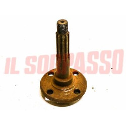 MOZZO ALBERO PORTA RUOTA POSTERIORE FIAT NUOVA 500 N D  10 CAVE ORIGINALE