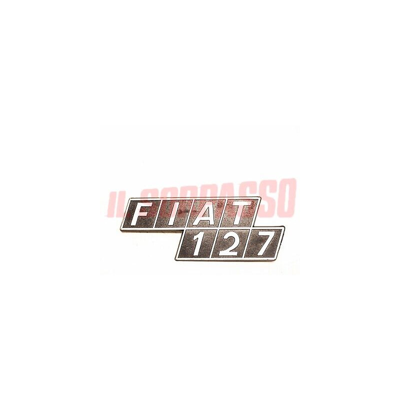 SIGLA MODELLO FREGIO SCRITTA LOGO BADGE POSTERIORE FIAT "UNO TURBO I.E