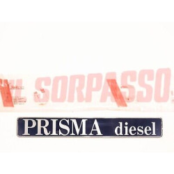 SCRITTA SIGLA COFANO POSTERIORE LANCIA PRISMA DIESEL ORIGINALE