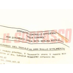 CENTRALINA CHECK CONTROL LANCIA BETA ORIGINALE 82366578