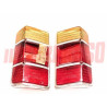 PLASTICHE FARI FANALI POSTERIORI OPEL KADETT B CARAVAN ORIGINALI HELLA