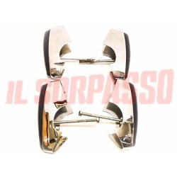 ROSTRI PARAURTI ANTERIORE + POSTERIORE FIAT 1100 103 H ORIGINALI