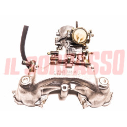 COLLETTORE ASPIRAZIONE 4200680 + CARBURATORE WEBER 32ICEV10  FIAT 128 1100 cc