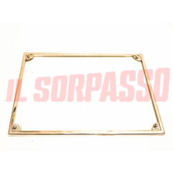 CORNICE PORTA TARGA POSTERIORE CROMATA ALFA ROMEO LANCIA FIAT ANNI 30 40