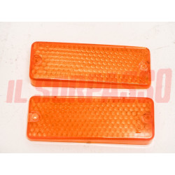 PLASTICHE FANALINI ANTERIORI FRECCE ARANCIO FIAT 124 850 SPORT COUPE CATALUX