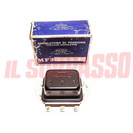 REGOLATORE TENSIONE CON DIODO 12/8/D  12V FIAT 500 600 1100 103 ORIGINALE CESEA