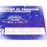 REGOLATORE TENSIONE CON DIODO 12/8/D  12V FIAT 500 600 1100 103 ORIGINALE CESEA