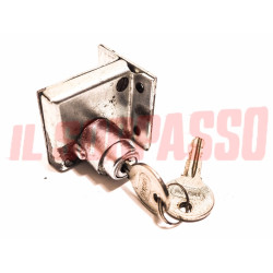 BLOCCHETTO CON CHIAVE PORTA SINISTRA FIAT TOPOLINO 500 A B C ORIGINALE