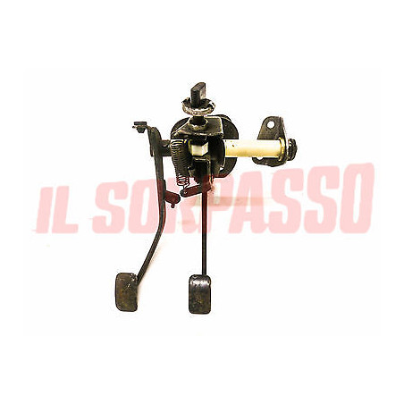 PEDALIERA PEDALE FRENO FRIZIONE FIAT 850 COUPE - SPIDER ORIGINALE