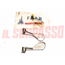 MANIGLIE CROMATE APRI PORTA INTERNE FIAT 1200 1500 1600 OSCA SPIDER COUPE