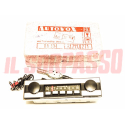 AUTO RADIO AUTOVOX A.R GIULIA GT DUETTO ALFETTA FIAT 500 600 850 1100 124 125