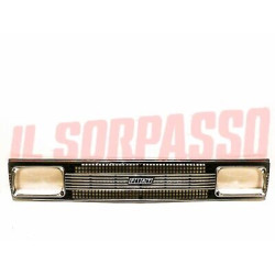 MASCHERINA GRIGLIA CALANDRA + SCRITTA FIAT 131 1 SERIE ORIGINALE