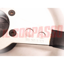 VOLANTE RAID 3 RAZZE + MOZZO FIAT 500 600 850 127 128 A112 ABARTH DIAMETRO 34,5