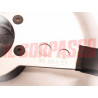 VOLANTE RAID 3 RAZZE + MOZZO FIAT 500 600 850 127 128 A112 ABARTH DIAMETRO 34,5