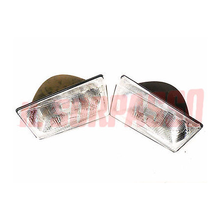 GRUPPO OTTICO DESTRO SINISTRO SIEM FANALE FARO FIAT 131 SUPERMIRAFIORI ORIGINALE