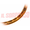 VOLANTE STERZO IN LEGNO RADICA + PULSANTE FIAT 850 ABARTH - 1000 OT ORIGINALE