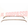 PARAURTI ANTERIORE POSTERIORE ALFA ROMEO RENAULT 4 R4 1 SERIE ORIGINALI INOX