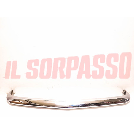 PARAURTI ANTERIORE FIAT 850 COUPE 1 SERIE ORIGINALE CON DIFETTO