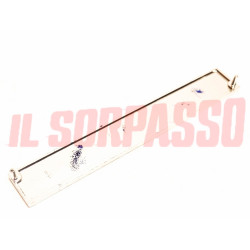 SCRITTA FREGIO RIVESTIMENTO POSTERIORE LANCIA FULVIA COUPE 1600 HF ORIGINALE