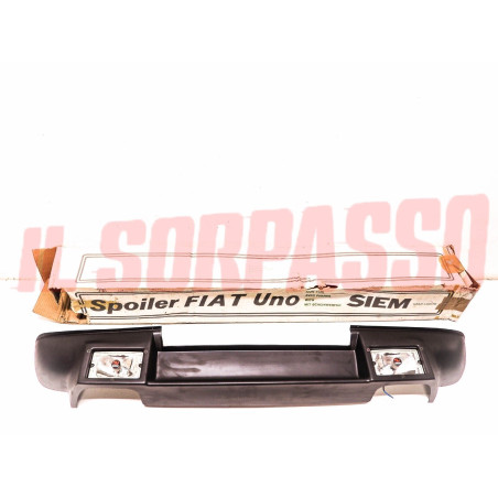 SPOILER PARAURTI ANTERIORE FENDINEBBIA BIANCHI SIEM FIAT UNO + TURBO ORIGINALE