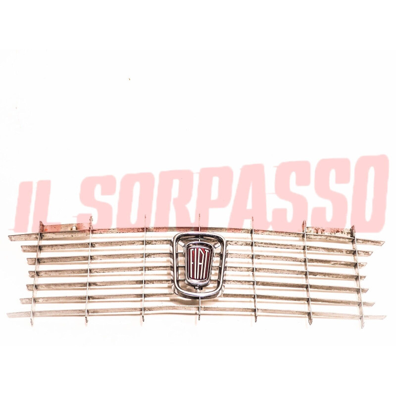 Calandre Abarth Pour Fiat 131 1300/1600/2000 TC - Originale Politecna, Argent Mat - Neuf Sous Emballage, Facile à Installer