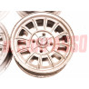 4 CERCHI RUOTA IN LEGA FPS 5,5 x 14 ALFA ROMEO ALFETTA GIULIETTA FIAT 131 BETA