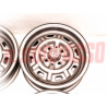 CERCHI RUOTA SCAMPANATI 4,5 x 13 CMR A112 ABARTH FIAT 124 850 SPIDER 128 127 131