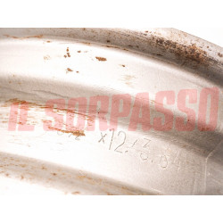 CERCHIO RUOTA FIAT 500 N BIANCHINA TRASFORMABILE FORO VALVOLA PICCOLO NOS 3,5X12