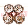 CERCHI RUOTA IN FERRO SPORTIVI 4 x 12 FIAT 500 D F L R 126 ABARTH GIANNINI