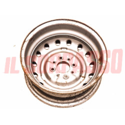 CERCHIO RUOTA FIAT 850 SPECIAL COUPE SPIDER 127 128 SPORT 5X13 ORIGINALE