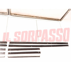 VETRI LATERALI SCORREVOLI + GUIDE TELAI FIAT 850 900 T PULMINO FAMILIARE FURGONE