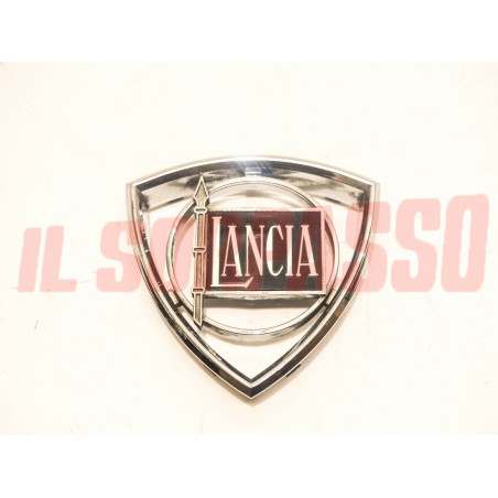 STEMMA LOGO MASCHERINA GRIGLIA ANTERIORE LANCIA BETA COUPE SPIDER ORIGINALE