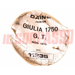 TAPPETI AZZURRI E NERI ALFA ROMEO GT VELOCE  1750 - 2000 ORIGINALI DAYNO