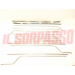 MODANATURE KIT PROFILI PARAFANGHI + PORTE FIAT 1100 103 H LUSSO ORIGINALI