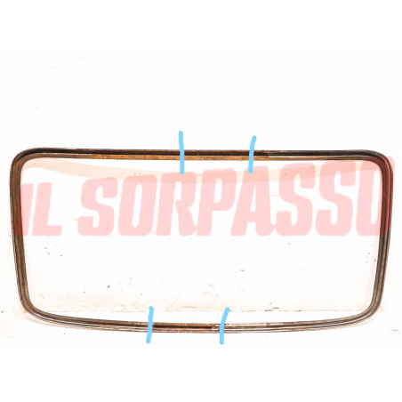 LAMIERATO CORNICE VETRO LUNOTTO POSTERIORE FIAT 850 BERLINA SPECIAL DA RITAGLIO