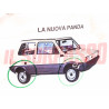 PARAFANGHINI KIT MODANATURE PARAFANGHI FIAT PANDA 30 - 45 - 4x4 ORIGINALI